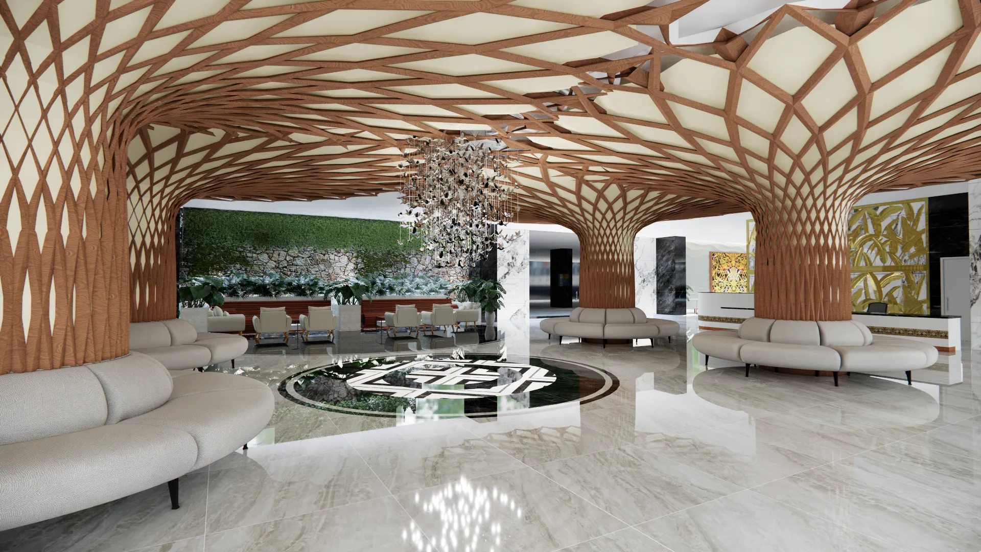 3D Render — tahap desain
